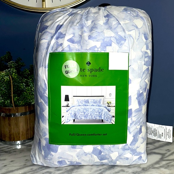 kate spade Bedding Kate Spade Inky Floral Full Queen Comforter Set